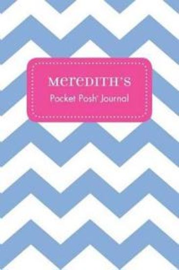 Meredith's Pocket Posh Journal, Chevron