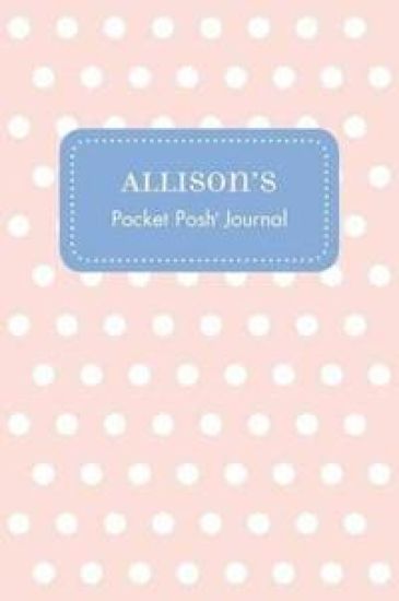 Allison's Pocket Posh Journal, Polka Dot