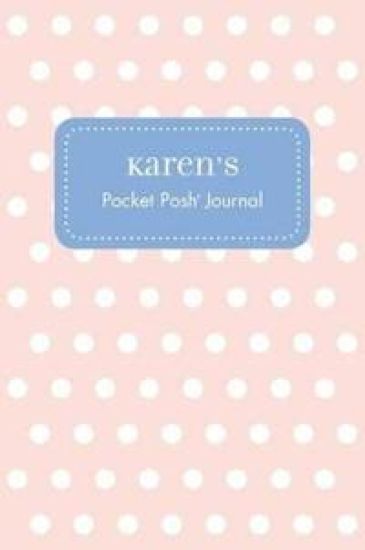 Karen's Pocket Posh Journal, Polka Dot