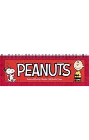 Peanuts Undated Weekly Desk Pad Calendar