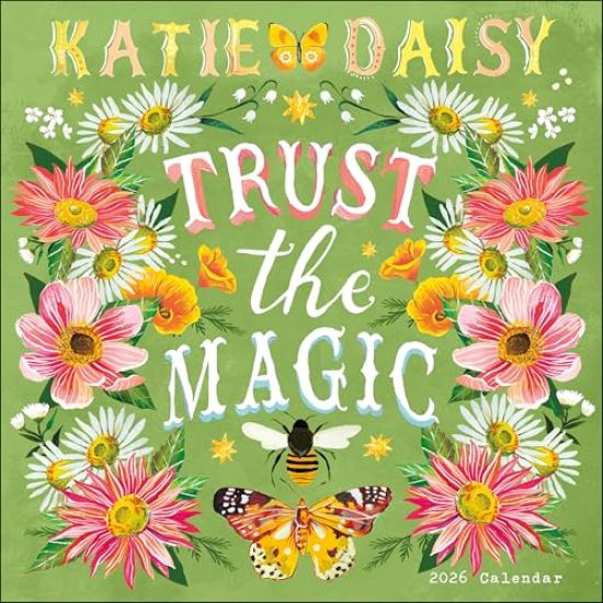 Katie Daisy 2026 Wall Calendar