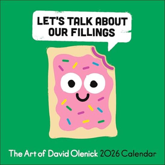 The Art of David Olenick 2026 Wall Calendar