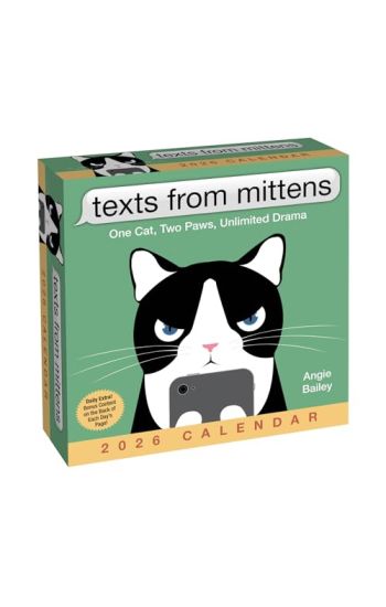 Texts from Mittens the Cat 2026 Day-to-Day Calendar