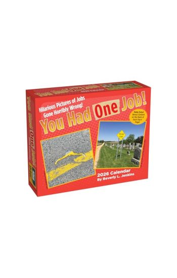 You Had One Job 2026 Day-to-Day Calendar