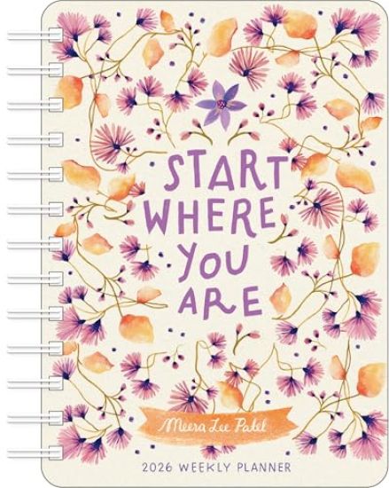 Meera Lee Patel 2026 Weekly Planner Calendar