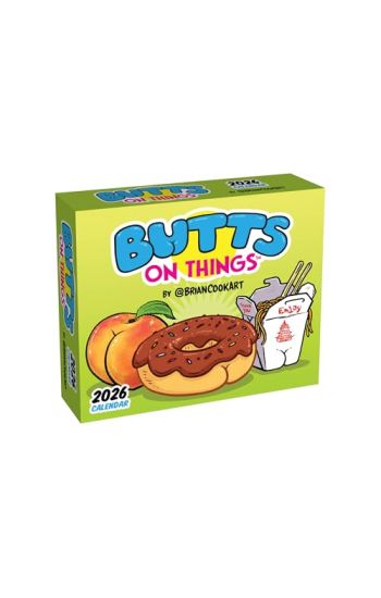 Butts on Things 2026 Day-to-Day Calendar