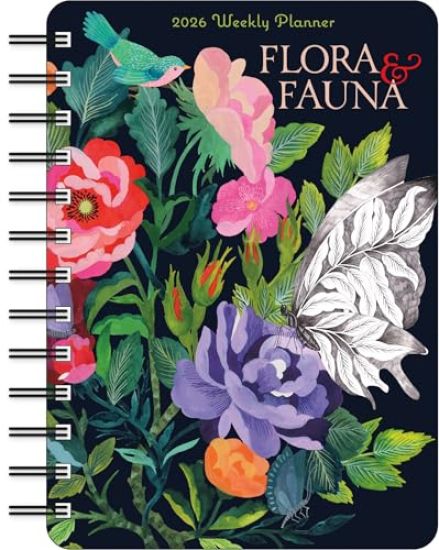 Flora & Fauna 2026 Weekly Planner Calendar