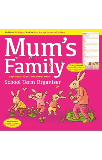 Mums Family Organiser Planner Wall Calen