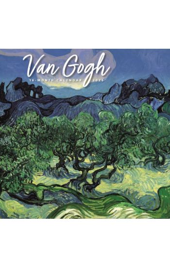 Van Gogh Square Wall Sunday Start Calend