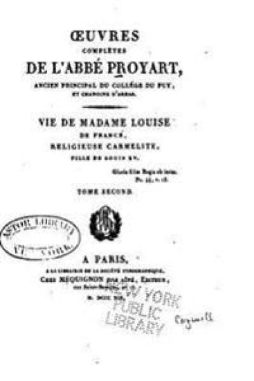 Oeuvres complètes de l'abbé Proyart - Tome II