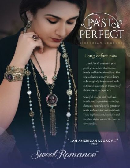 Past Perfect Victorian Jewelry: Sweet Romance antique jewelry collection Past Perfect explores Victorian and Baroque period jewelry styles. This catal