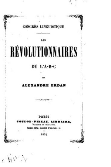 Les Révolutionnaires de l'A-B-C