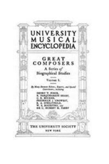 University musical encyclopedia - Vol. I