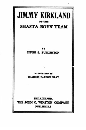 Jimmy Kirkland of the Shasta Boys' Team