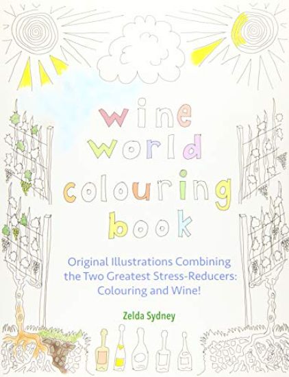 Wine World Colouring Book