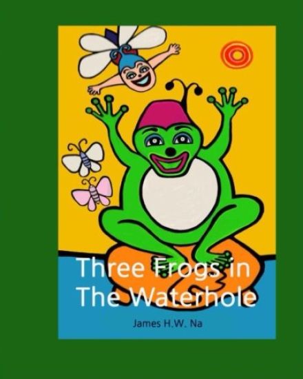 Three Frogs in the Waterhole