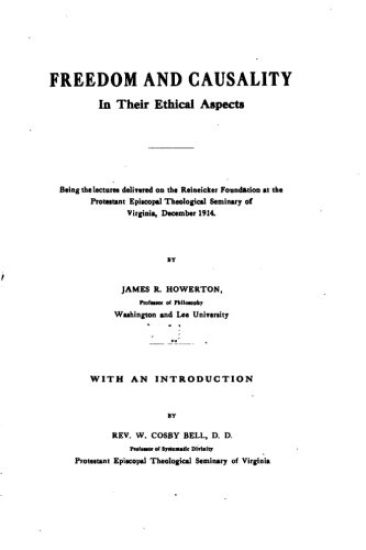 Freedom and Causality in Their Ethical Aspects