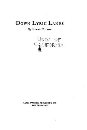 Down Lyric Lanes