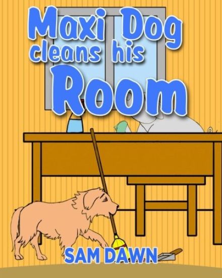 Maxi Dog Cleans His Room