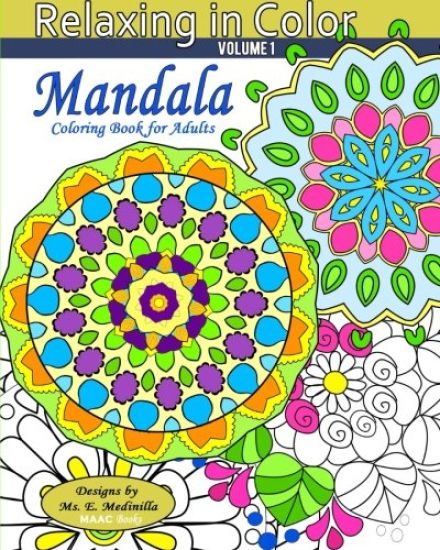 Relaxing in Color Mandala: Coloring Book for Adults