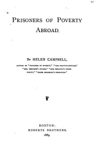 Prisoners of poverty abroad