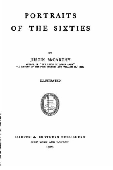 Portraits of the sixties