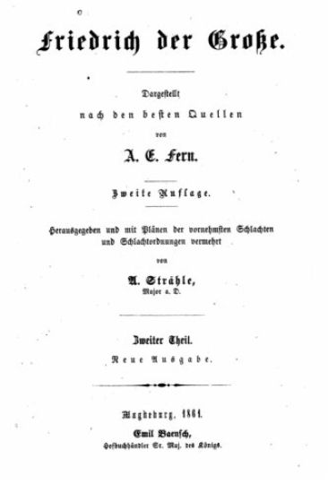 Friedrich der Grosse