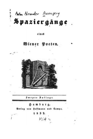 Spaziergänge eines Wiener Poeten