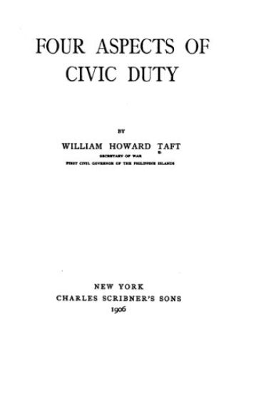 Four aspects of civic duty