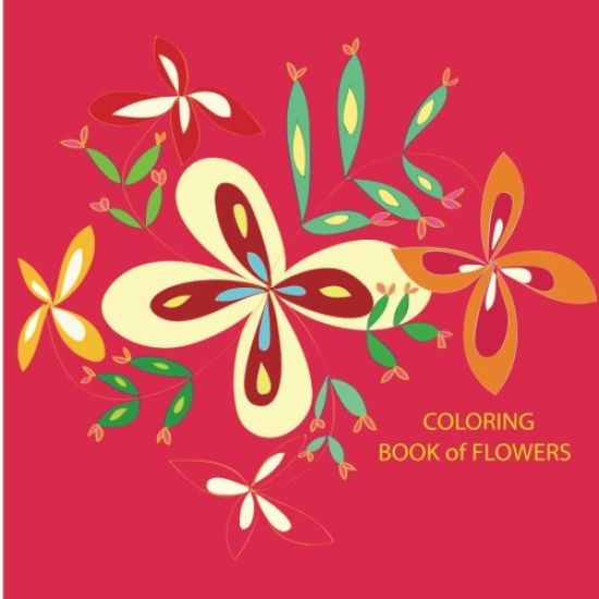 COLORING BOOK of FLOWERS