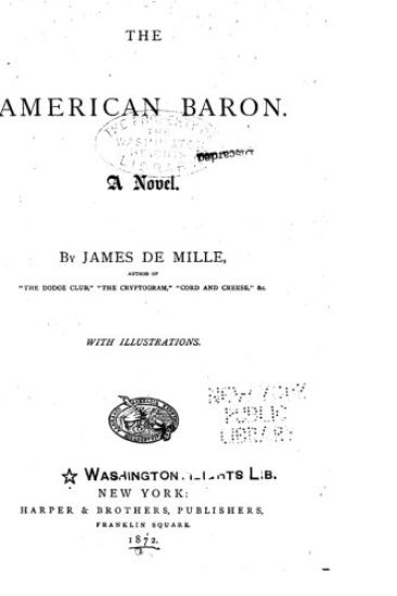 The American Baron, A Novel