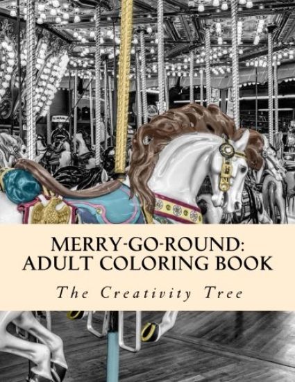 Merry-Go-Round: Adult Coloring Book