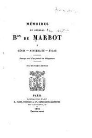 Mémoires du général Bon de Marbot