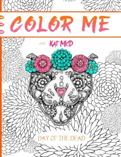 Color Me with Kat McD: Day of the Dead