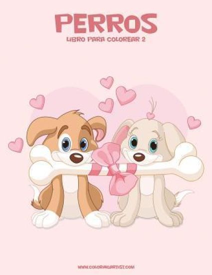 Perros libro para colorear 2