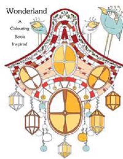 Coloring Book: Inspired: Wonderland: Stress Relieving Patterns