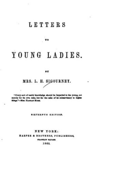 Letters to Young Ladies