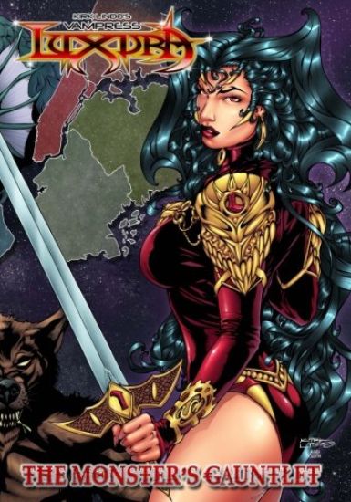 Vampress Luxura: The Monster's Gauntlet Special Edition: A Graphic Novella
