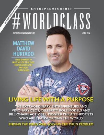 #WORLDCLASS Magazine Entrepreneurship Matthew David Hurtado