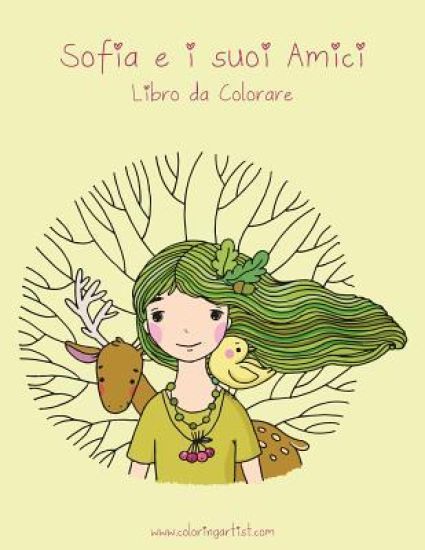 Sofia e i suoi Amici Libro da Colorare 1