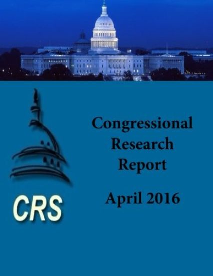 Congressional Research Report: April 2016