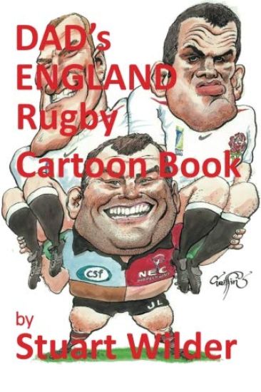DAD'S ENGLAND Rugby Cartoon Book: and Other Sporting, Celebrity Cartoons