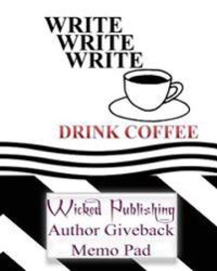 Wicked Publishing Author Giveback Memo Pad