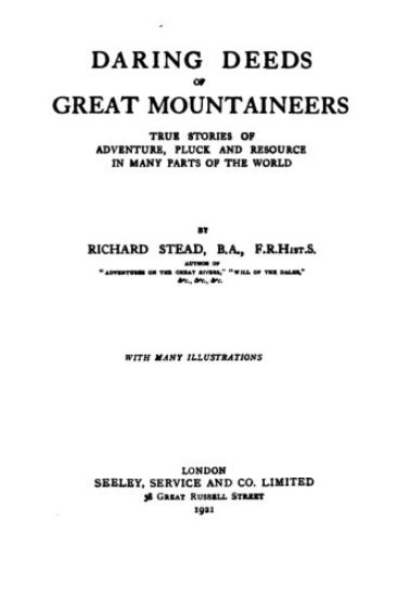 Daring deeds of great mountaineers