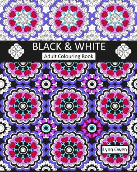 Black & White Colouring Book