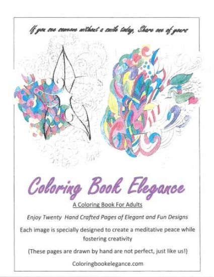Coloring Book Elegance: A Coloring Book for Adults