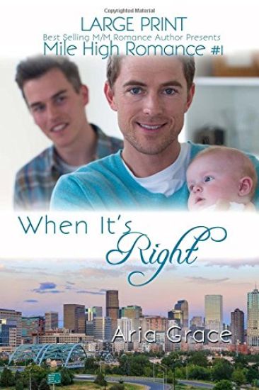 When It's Right Large Print: M/M Romance