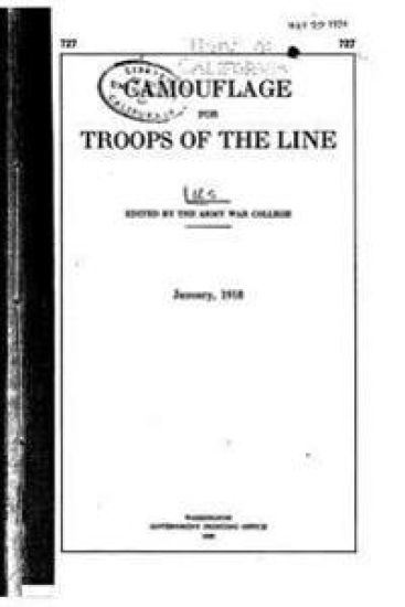 Camouflage for Troops of the Line
