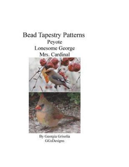 Bead Tapestry Patterns Peyote Lonesome George Mrs. Cardinal