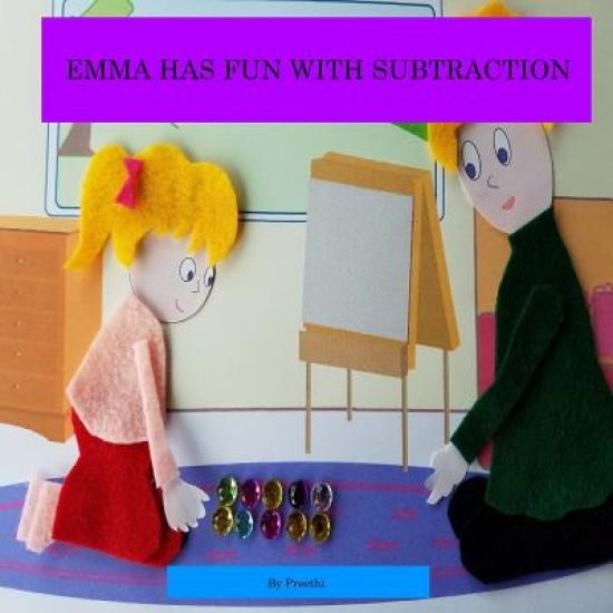 Emma has fun with subtraction